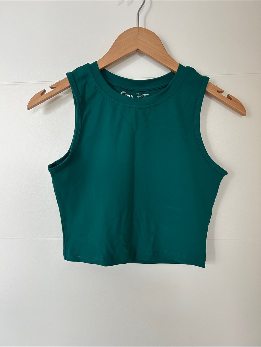 ZYIA Teal Crop Tank